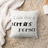 ない朝人 クッション (ブランケット)