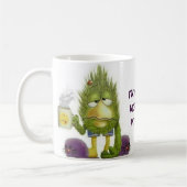 ない朝人-マグ コーヒーマグカップ (左)