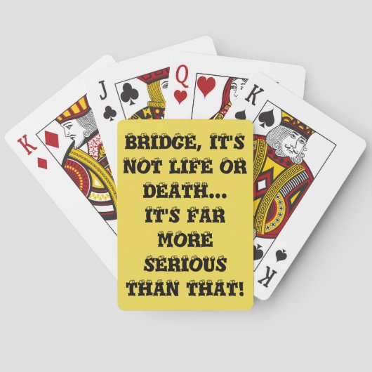 ない生命か死-トランプ トランプ (裏面)