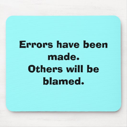 ない私か。 マウスパッド (正面)