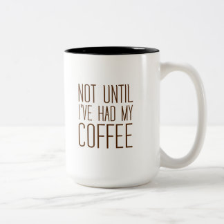 ない私に私のコーヒーI愛コーヒーシンプルがあったまで ツートーンマグカップ