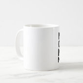 ない私のサーカスない私の猿のコーヒー・マグ コーヒーマグカップ (正面左)