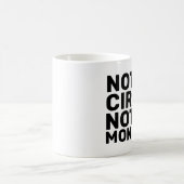 ない私のサーカスない私の猿のコーヒー・マグ コーヒーマグカップ (中央)