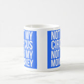 ない私のサーカスない私の猿 コーヒーマグカップ (中央)