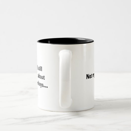 ない私のサーカスのマグ ツートーンマグカップ (ハンドル)