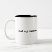 ない私のサーカスのマグ ツートーンマグカップ (左)