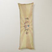 ない私のサーカス私の猿ではなく ボディピロー (裏面 (縦))