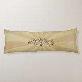 ない私のサーカス私の猿ではなく ボディピロー (裏面)