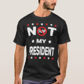 ない私の大統領-アンチ切札 Tシャツ (正面)