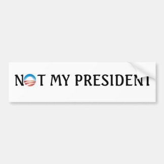 ない私の大統領 バンパーステッカー