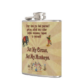 ない私の猿私のサーカスではなく フラスク (左)