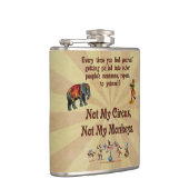 ない私の猿私のサーカスではなく フラスク (右)