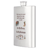 ない私の猿私のサーカスではなく フラスク (左)