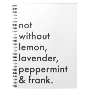 "ない精油なしで"ジャーナル ノートブック