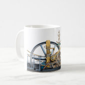 ない蒸気機械 コーヒーマグカップ (正面左)