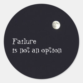 ない選択の失敗 ラウンドシール