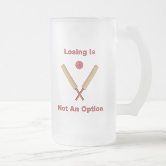 ない選択コオロギ フロストグラスビールジョッキ (右)