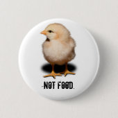 ない食糧 缶バッジ (正面)