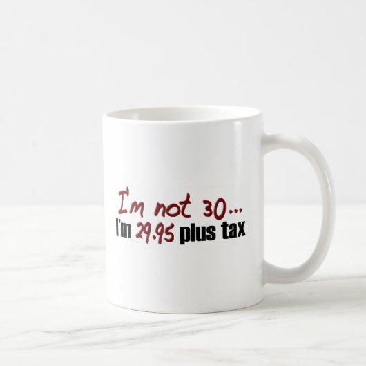ない30 $29.95プラス税 コーヒーマグカップ (右)