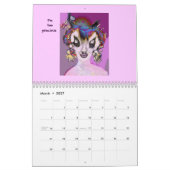 ないFで---本 カレンダー (3月 2027)