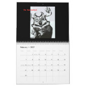 ないFで---本 カレンダー (2月 2027)