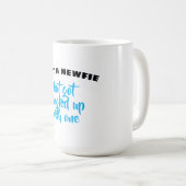 ないNewfieはしかし1ユーモアともつれさせて得ます コーヒーマグカップ (正面右)