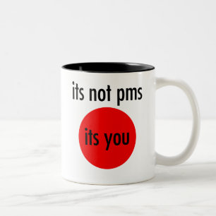 ないPMS $17.95 2はコーヒー・マグにある調子を与えました ツートーンマグカップ