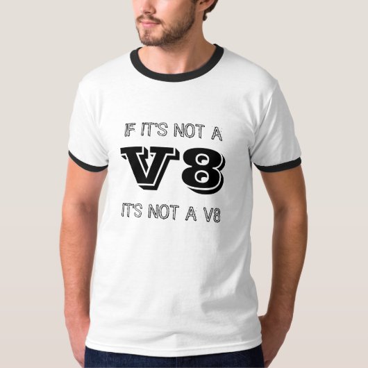 ないV8ないV8のTシャツ Tシャツ (正面)
