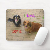 なかよしダックスフント ♪ マウスパッド (マウス)