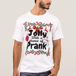 なかよしファミリーいたずらクリスマス Tシャツ