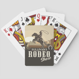 なげなわロープ丸めADD NAME Western Rodeo Show トランプ