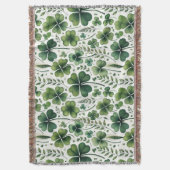 なごむクローバー スローブランケット (正面縦)