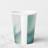 なごむグリーンプリントペーパーカップ 紙コップ (右)