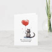 なごやかなハートの瞬間 | 愛らしい愛 カード (正面)