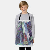 なさむさじ エプロン (着用した状態)