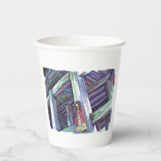 なさむさじ 紙コップ (正面)