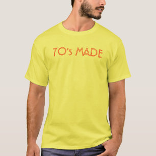 なされる70年代 Tシャツ