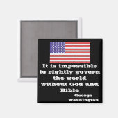 ～なしには世界を正しく統治することは不可能である マグネット (正面/裏面)