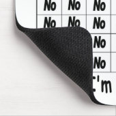 なしカレン忙しダー マウスパッド (コーナー)