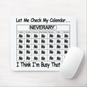 なしカレン忙しダー マウスパッド (マウス)