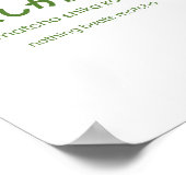 なしビートマッチャ日本の – マッチャ引用文 ポスター (角)