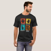 なしビート会計士簿記係Cpa会計士 Tシャツ (正面フル)
