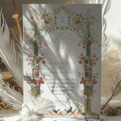 なしファンシーシンプル結婚式招待状 招待状