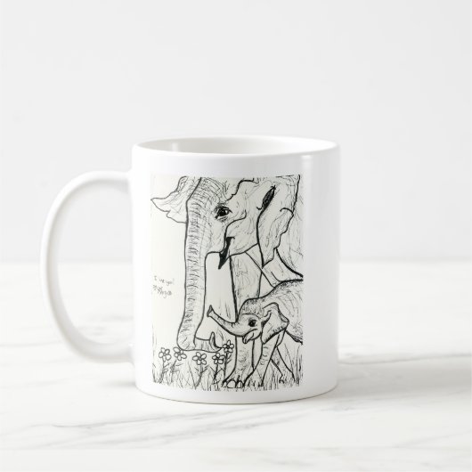 なし忘れ コーヒーマグカップ (左)