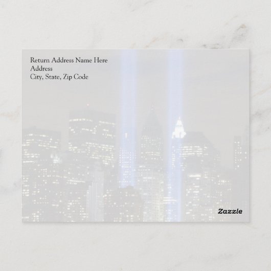 なし忘れ ポストカード (裏面)