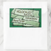 なし忘れ 長方形シール (バッグ)