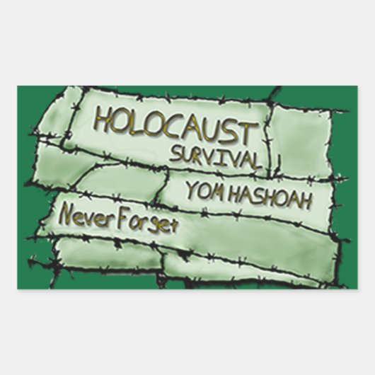 なし忘れ 長方形シール (正面)