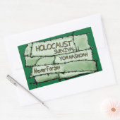 なし忘れ 長方形シール (封筒)