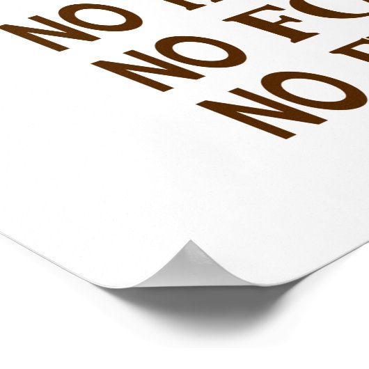 なし農家なし食べ物なし未来広場 ポスター (角)