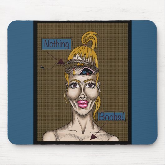 なし マウスパッド (正面)